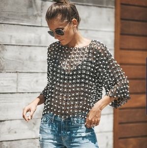 🦄RARE🦄NWT Haute Pearl Top